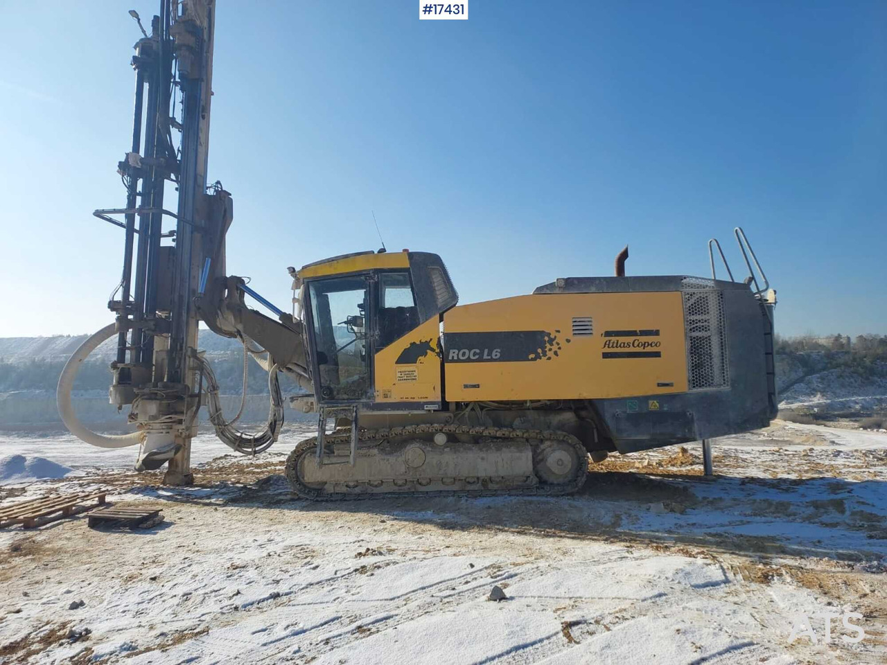 Atlas Copco ROC L6/25 drill rig (2011) - Puurimisplatvorm: pilt 1 Atlas Copco ROC L6/25 drill rig (2011) - Puurimisplatvorm: pilt 1