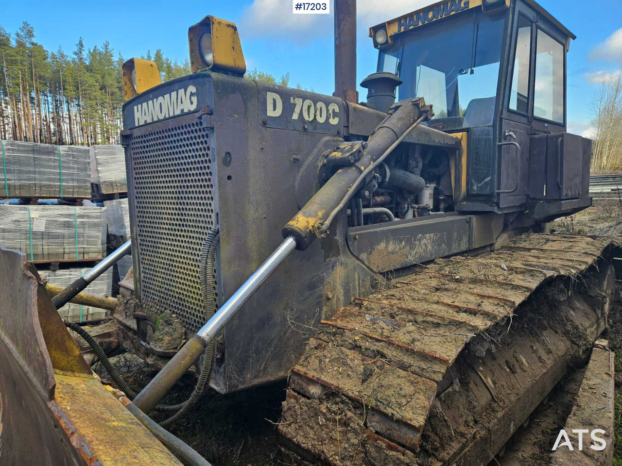 Bulldozer HANOMAG D700 C (1991) - Buldooser: pilt 3 Bulldozer HANOMAG D700 C (1991) - Buldooser: pilt 3
