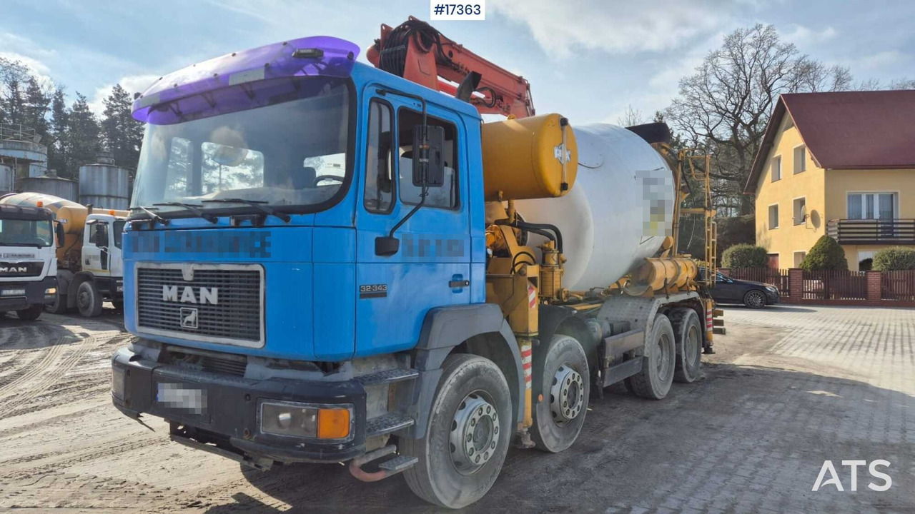 CIFA 24 concrete pump on MAN 32.343 chassis (1999) - Betoonipump: pilt 2 CIFA 24 concrete pump on MAN 32.343 chassis (1999) - Betoonipump: pilt 2
