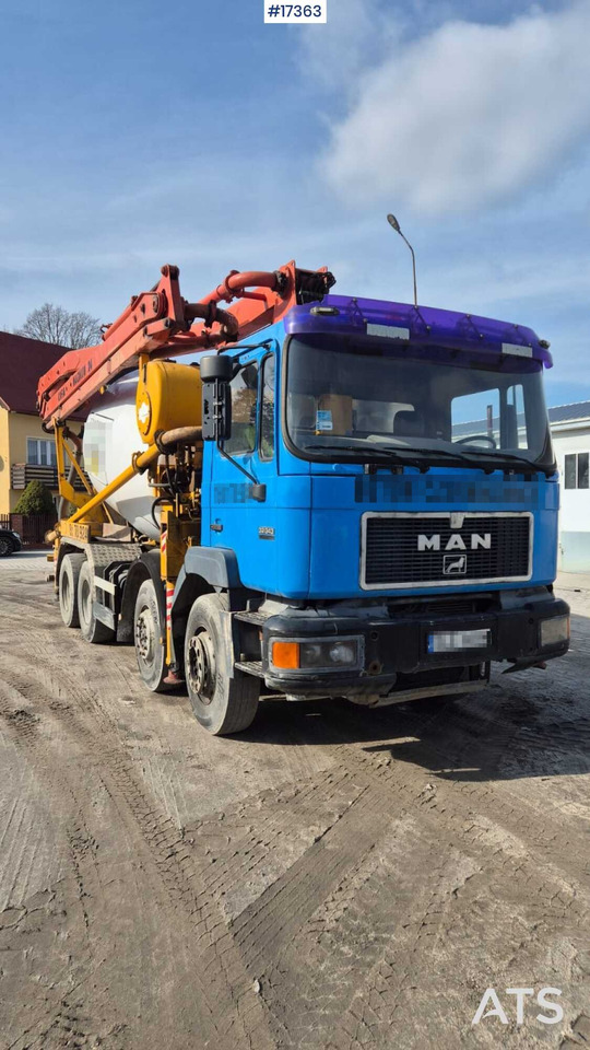 CIFA 24 concrete pump on MAN 32.343 chassis (1999) - Betoonipump: pilt 4 CIFA 24 concrete pump on MAN 32.343 chassis (1999) - Betoonipump: pilt 4