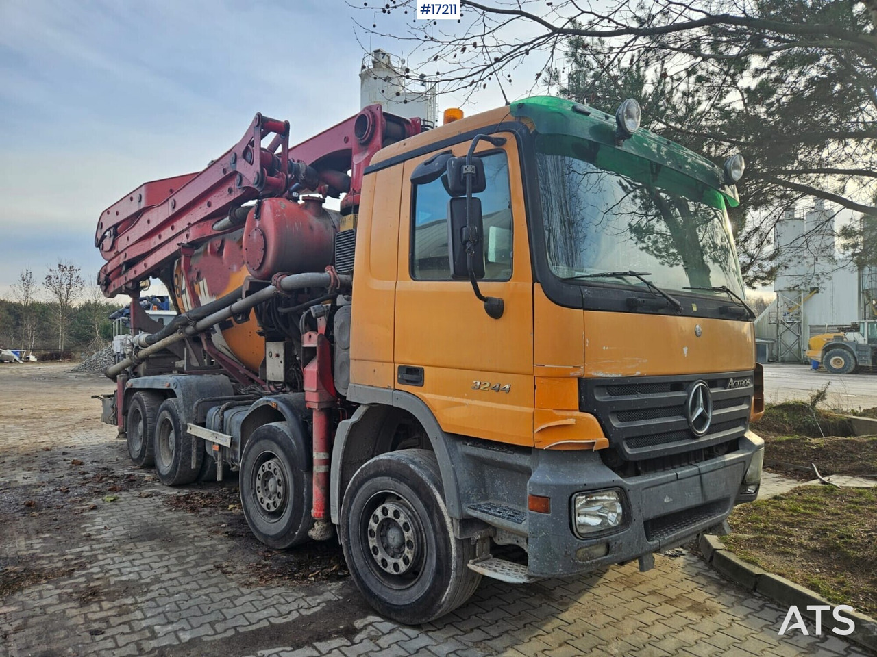 Concrete pump CIFA - Mercedes-Benz Actros 3244 (2005) - Betoonipump: pilt 1 Concrete pump CIFA - Mercedes-Benz Actros 3244 (2005) - Betoonipump: pilt 1