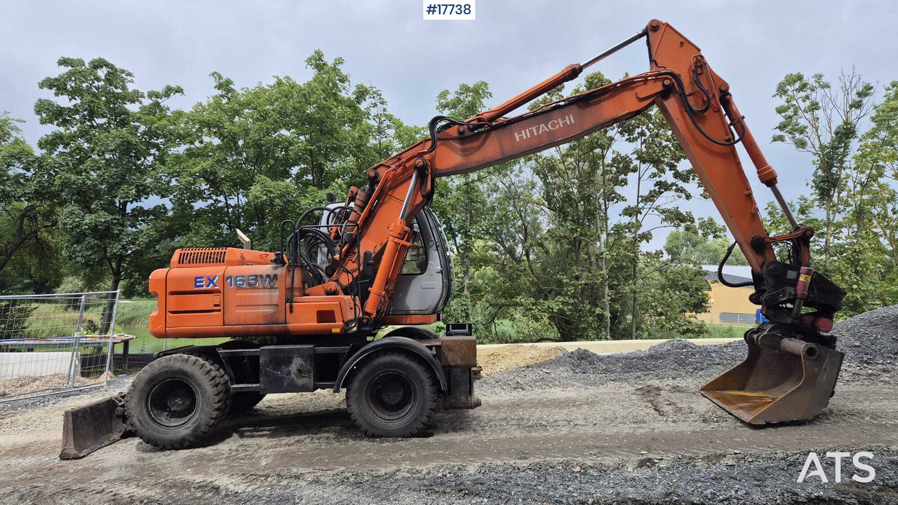 HITACHI EW 165W (2000) ROTOTILT Wheel Excavator - Ratastel ekskavaator: pilt 2 HITACHI EW 165W (2000) ROTOTILT Wheel Excavator - Ratastel ekskavaator: pilt 2