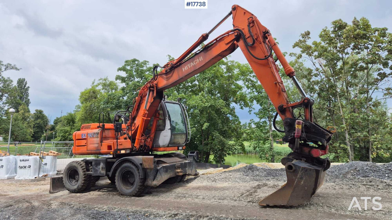 HITACHI EW 165W (2000) ROTOTILT Wheel Excavator - Ratastel ekskavaator: pilt 1 HITACHI EW 165W (2000) ROTOTILT Wheel Excavator - Ratastel ekskavaator: pilt 1