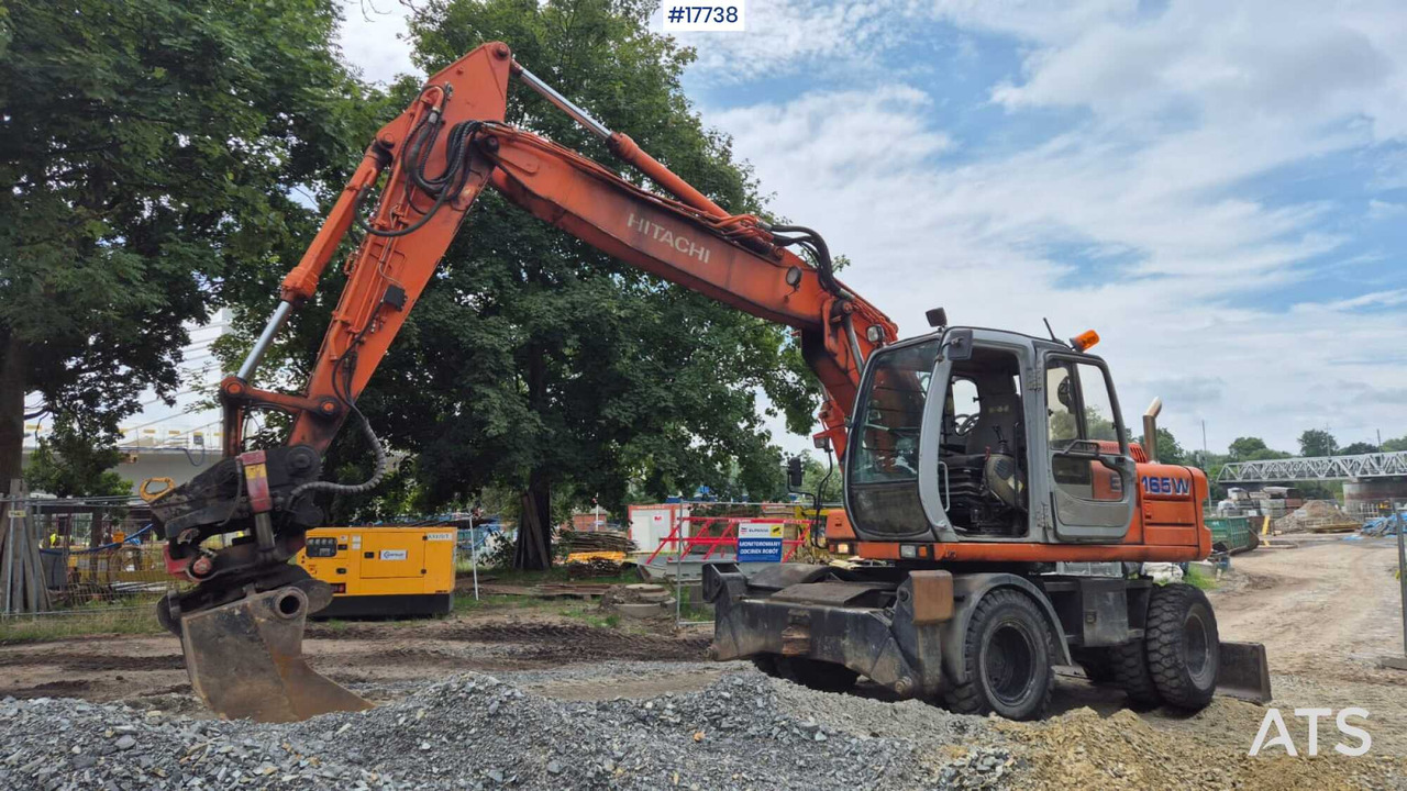 HITACHI EW 165W (2000) ROTOTILT Wheel Excavator - Ratastel ekskavaator: pilt 3 HITACHI EW 165W (2000) ROTOTILT Wheel Excavator - Ratastel ekskavaator: pilt 3