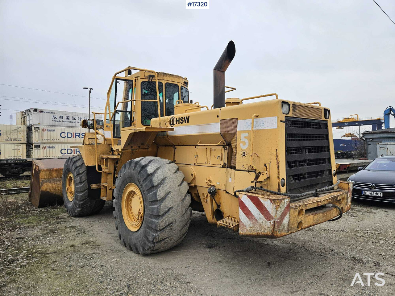 Ładowarka kołowa HSW 555B (2003) - Rataslaadur: pilt 5 Ładowarka kołowa HSW 555B (2003) - Rataslaadur: pilt 5