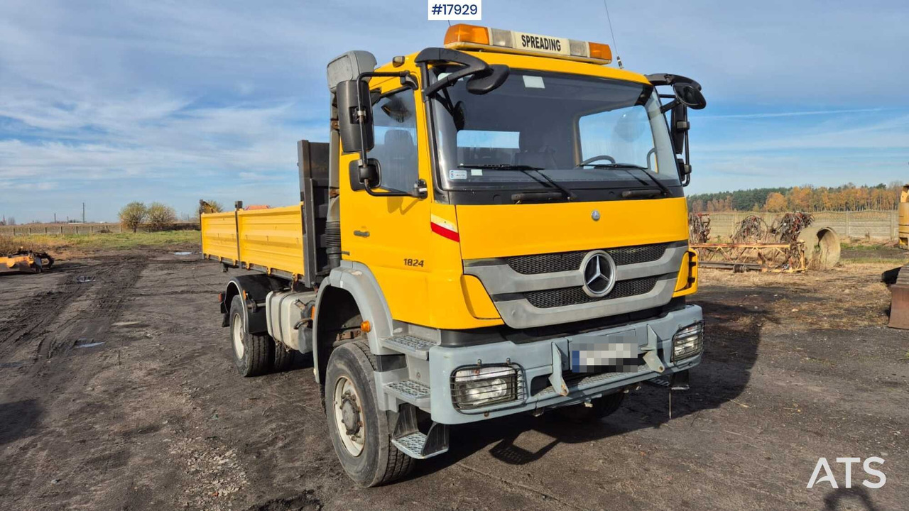 Mercedes-Benz 1824 4x4 dump truck (2005) - Kallurauto: pilt 3 Mercedes-Benz 1824 4x4 dump truck (2005) - Kallurauto: pilt 3