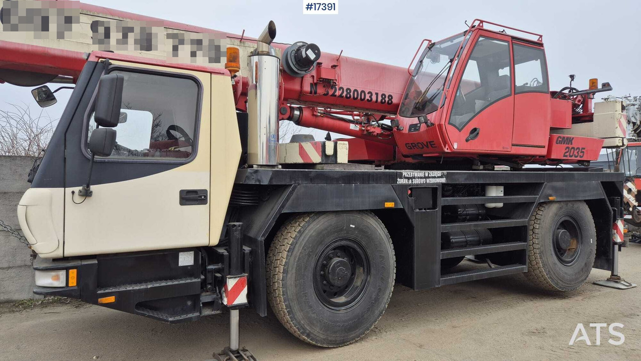 Mobile Crane GROVE GMK 2035E (2009) - Autokraana: pilt 3 Mobile Crane GROVE GMK 2035E (2009) - Autokraana: pilt 3