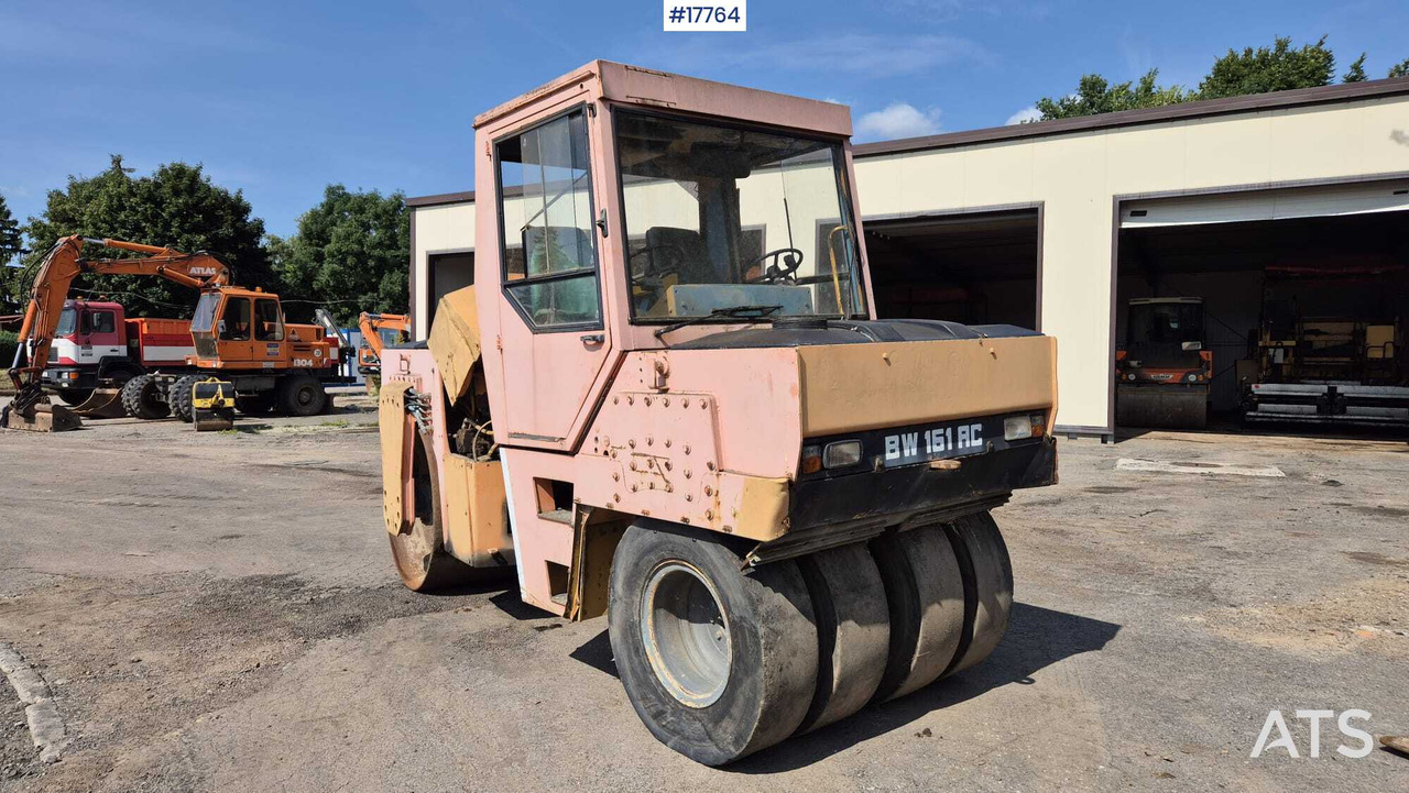 Single-drum road roller BOMAG BW 161AC (1990) - Kombineeritud rull: pilt 5 Single-drum road roller BOMAG BW 161AC (1990) - Kombineeritud rull: pilt 5
