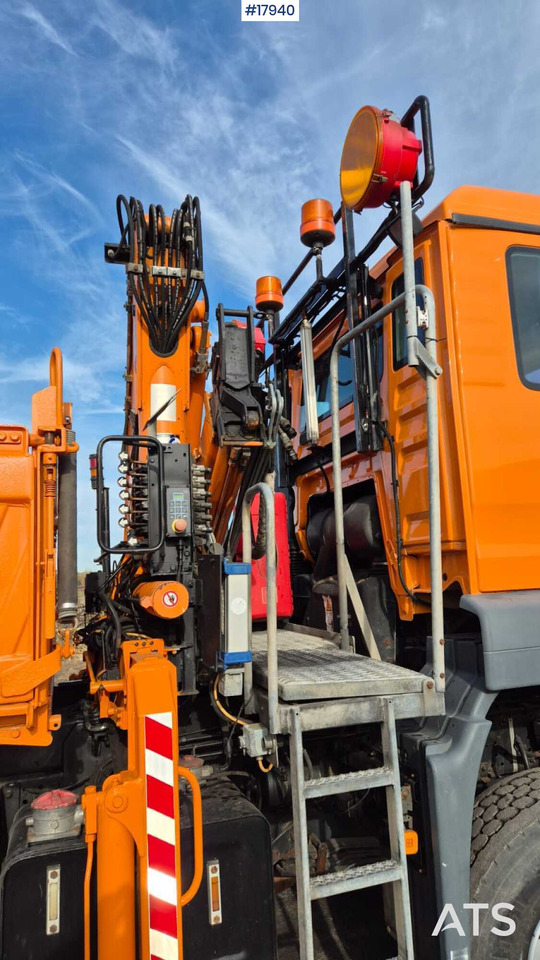 Kallurauto, Kraanaga veoauto Tipper/sand spreader with HDS - MAN TGS 28.360 6x4 (2008): pilt 13