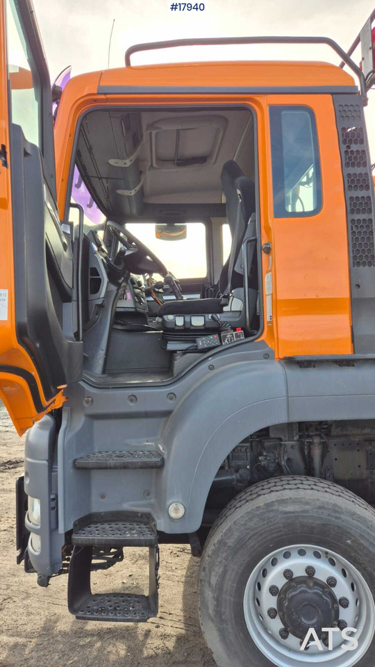 Kallurauto, Kraanaga veoauto Tipper/sand spreader with HDS - MAN TGS 28.360 6x4 (2008): pilt 16