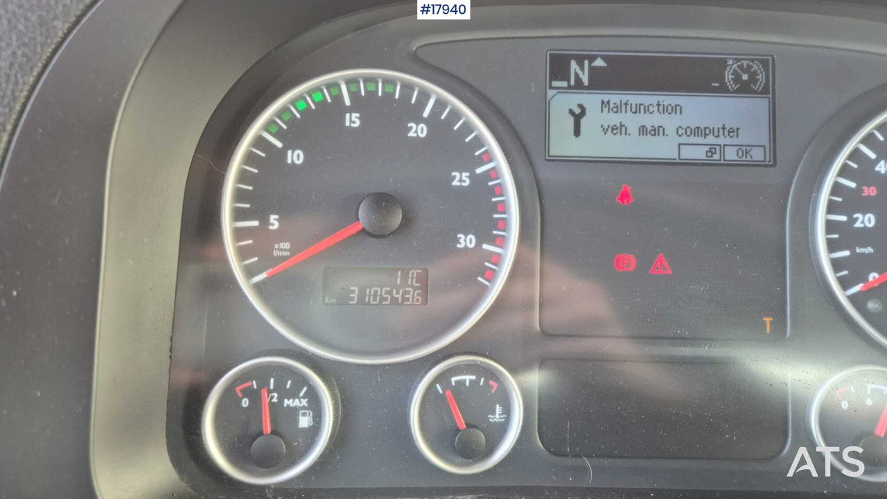 Kallurauto, Kraanaga veoauto Tipper/sand spreader with HDS - MAN TGS 28.360 6x4 (2008): pilt 20