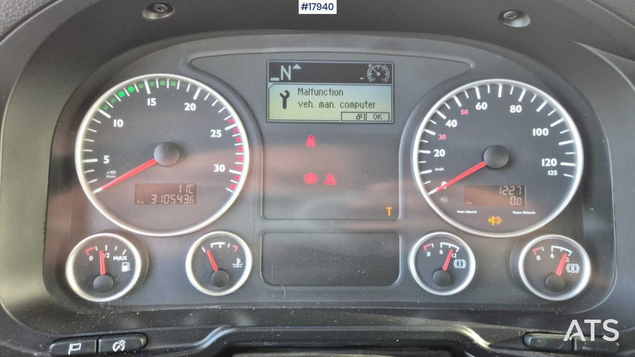 Kallurauto, Kraanaga veoauto Tipper/sand spreader with HDS - MAN TGS 28.360 6x4 (2008): pilt 19