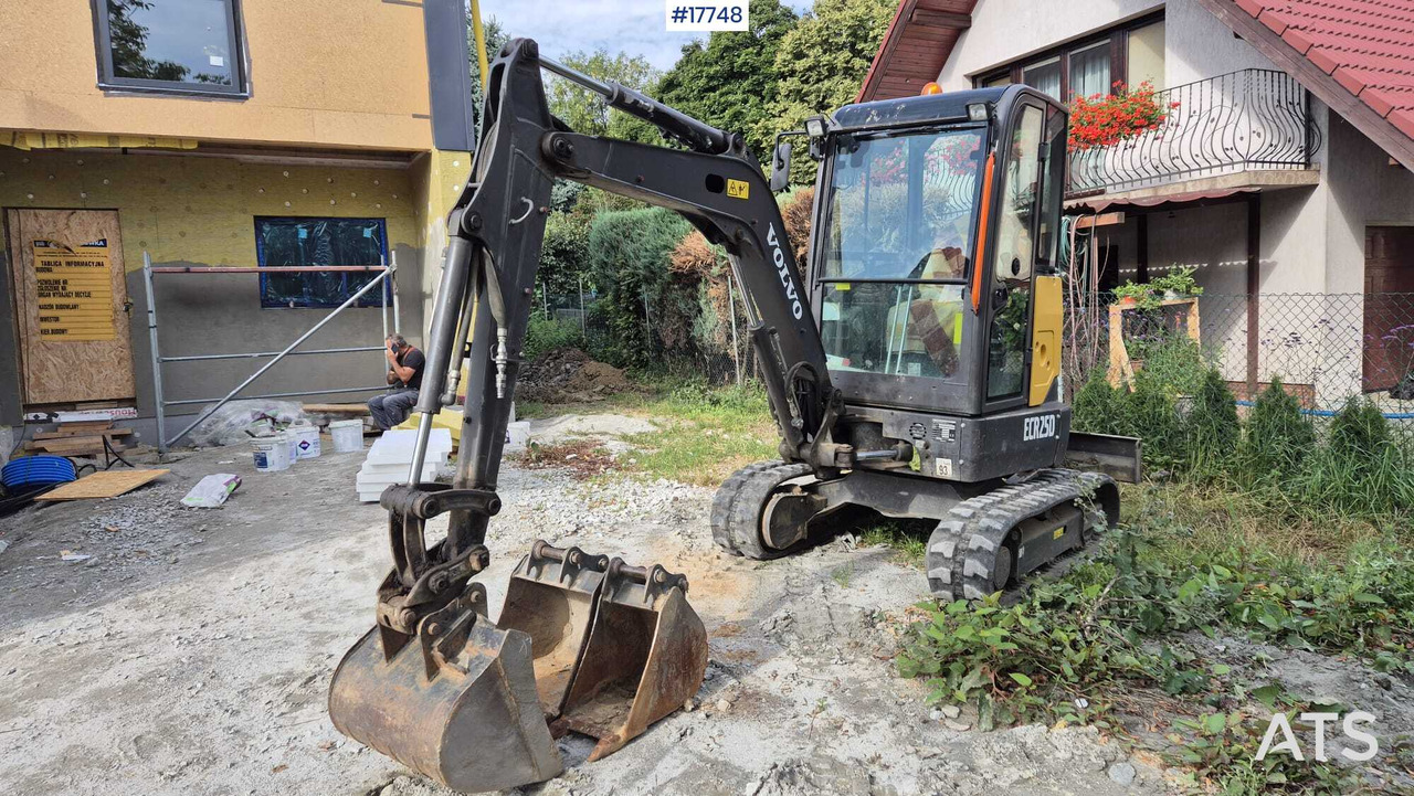 VOLVO ECR25D Mini Crawler Excavator (2021) - Miniekskavaator: pilt 3 VOLVO ECR25D Mini Crawler Excavator (2021) - Miniekskavaator: pilt 3
