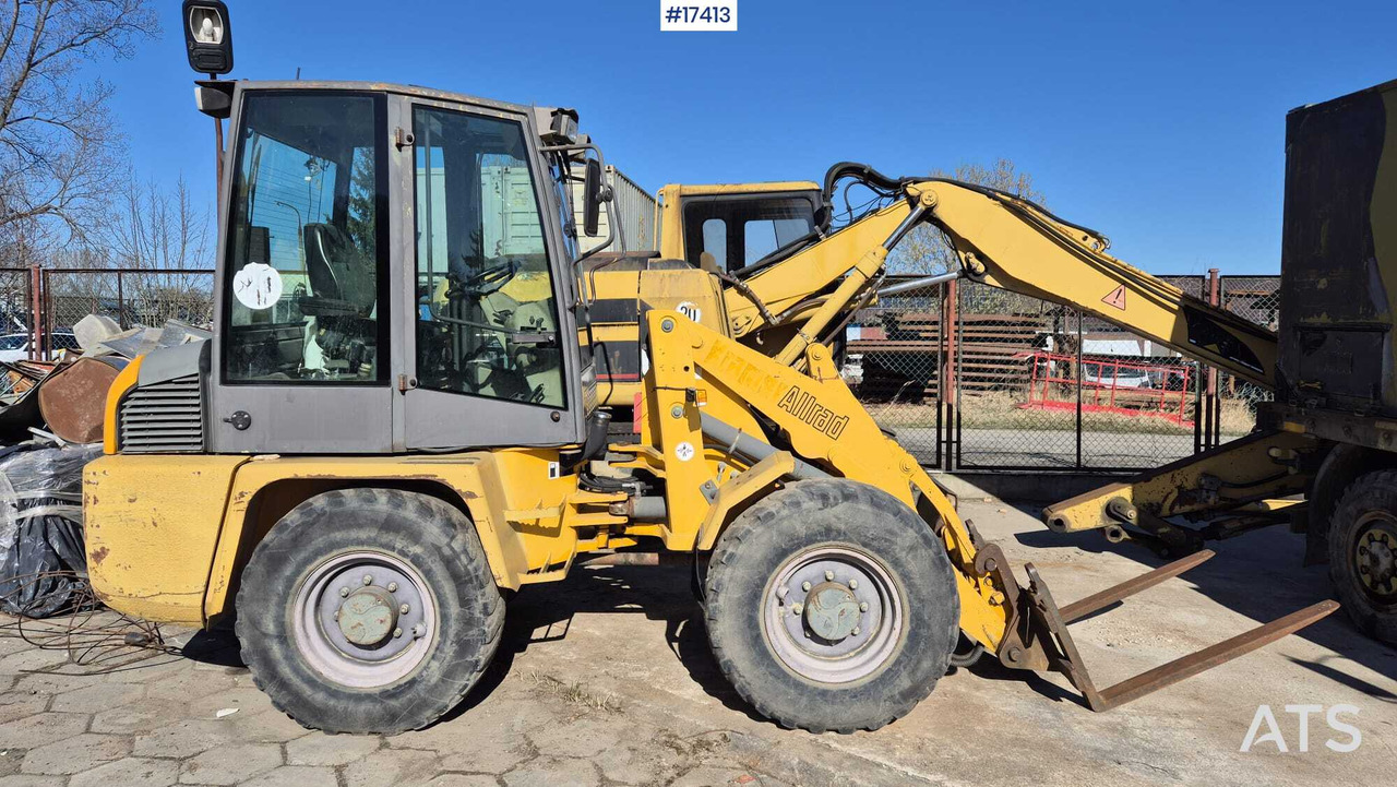 Wheel loader AHLMANN AL 85t 2004) forks, quick coupler, opening bucket. - Rataslaadur: pilt 5 Wheel loader AHLMANN AL 85t 2004) forks, quick coupler, opening bucket. - Rataslaadur: pilt 5
