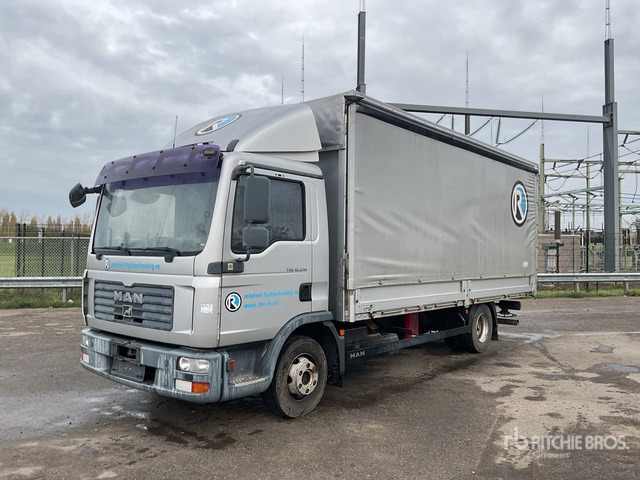 2007 MAN TGL12.210 4x2 Curtain Side Truck - Tent veoauto: pilt 3 2007 MAN TGL12.210 4x2 Curtain Side Truck - Tent veoauto: pilt 3