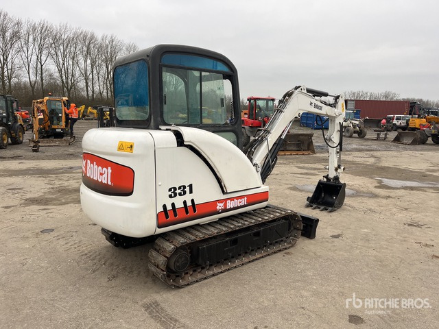2009 Bobcat 331G Tracked Excavator - Lintekskavaator: pilt 3 2009 Bobcat 331G Tracked Excavator - Lintekskavaator: pilt 3