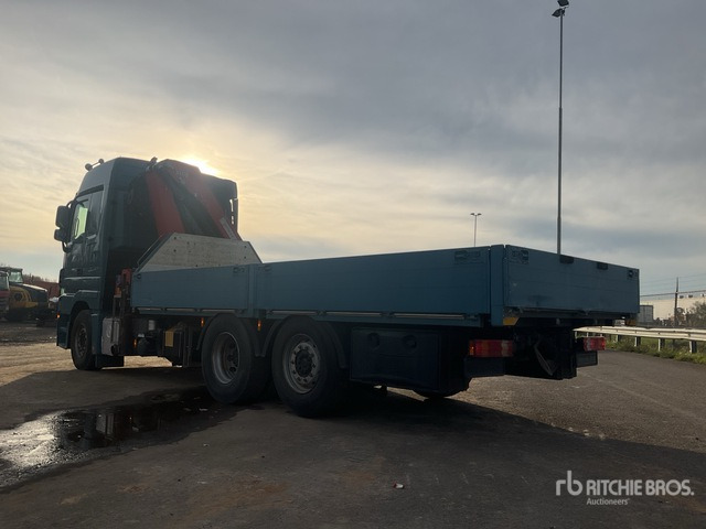 2012 Mercedes-Benz Actros 930.20 2012 HMF 3000-K3 Articulated Bo ... Flatbed Truck with Crane - Madelveok/ Platvormveok, Kraanaga veoauto: pilt 2 2012 Mercedes-Benz Actros 930.20 2012 HMF 3000-K3 Articulated Bo ... Flatbed Truck with Crane - Madelveok/ Platvormveok, Kraanaga veoauto: pilt 2