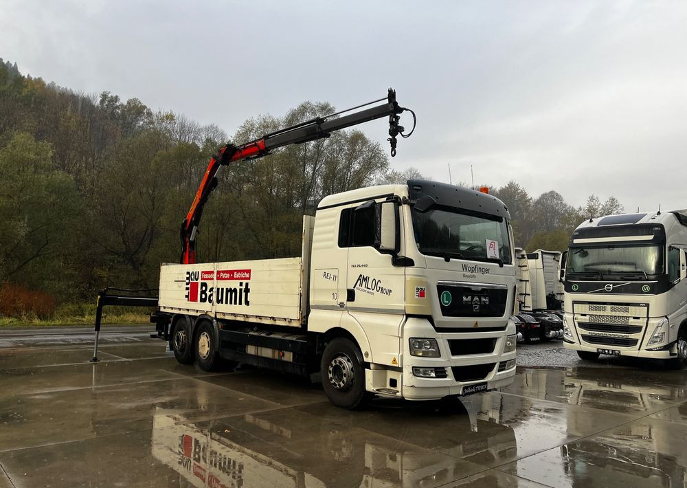 MAN TGX 26.440 // 2009 // Palfinger PK 12001EH Radio // Oś skrętna i podnoszona // - Madelveok/ Platvormveok, Kraanaga veoauto: pilt 3 MAN TGX 26.440 // 2009 // Palfinger PK 12001EH Radio // Oś skrętna i podnoszona // - Madelveok/ Platvormveok, Kraanaga veoauto: pilt 3