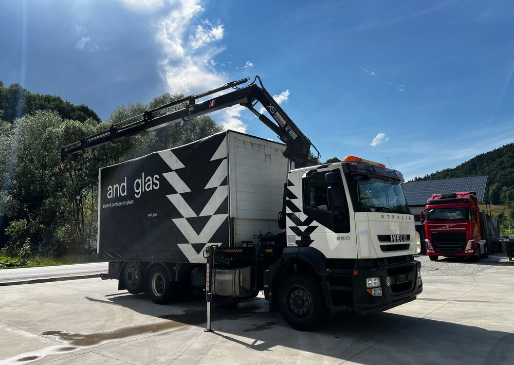 Iveco Stralis 360 // HIAB 144 E4 HIDUO + Radio // Zabudowa 6m // Oś podnoszona - Sadulveok: pilt 2 Iveco Stralis 360 // HIAB 144 E4 HIDUO + Radio // Zabudowa 6m // Oś podnoszona - Sadulveok: pilt 2