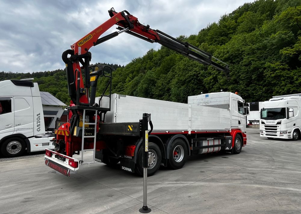 Scania G450 // 6x2// Skrzynia 6.40x2.49 // HDS Palfinger // Oś skrętna podnoszona // - Madelveok/ Platvormveok, Kraanaga veoauto: pilt 4 Scania G450 // 6x2// Skrzynia 6.40x2.49 // HDS Palfinger // Oś skrętna podnoszona // - Madelveok/ Platvormveok, Kraanaga veoauto: pilt 4