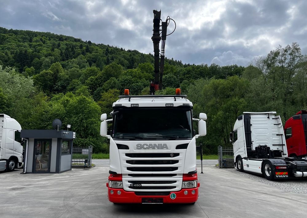 Scania G450 // 6x2// Skrzynia 6.40x2.49 // HDS Palfinger // Oś skrętna podnoszona // - Madelveok/ Platvormveok, Kraanaga veoauto: pilt 3 Scania G450 // 6x2// Skrzynia 6.40x2.49 // HDS Palfinger // Oś skrętna podnoszona // - Madelveok/ Platvormveok, Kraanaga veoauto: pilt 3