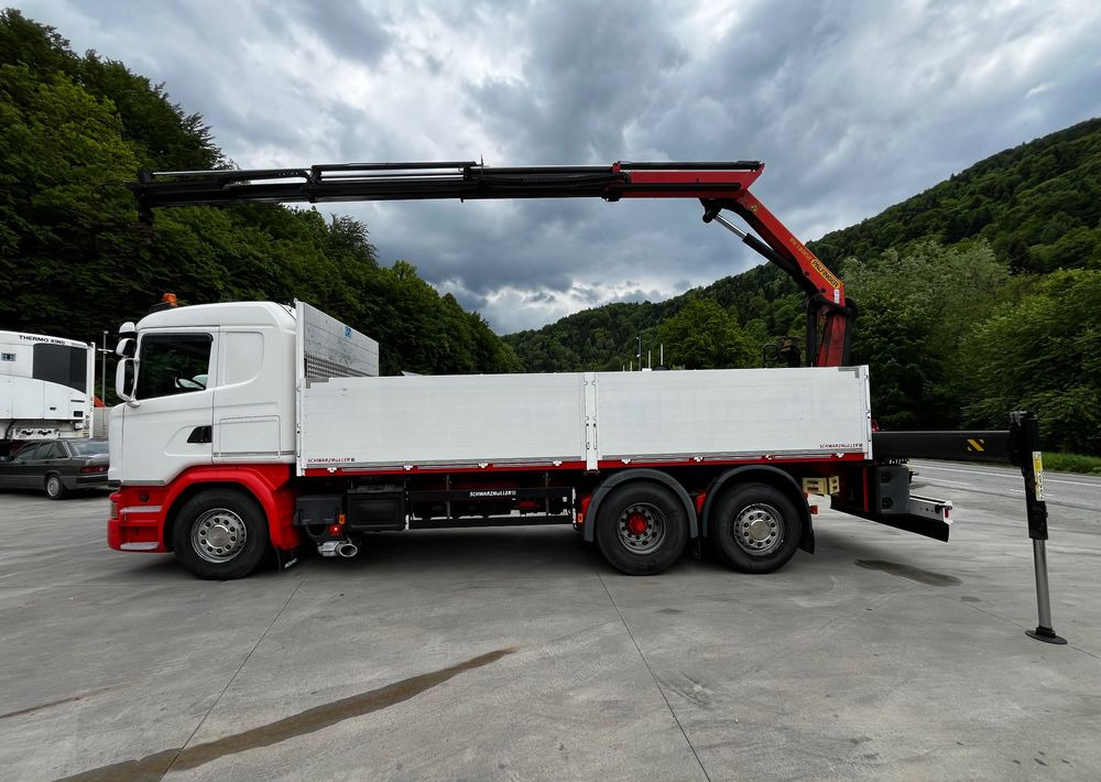 Scania G450 // 6x2// Skrzynia 6.40x2.49 // HDS Palfinger // Oś skrętna podnoszona // liising Scania G450 // 6x2// Skrzynia 6.40x2.49 // HDS Palfinger // Oś skrętna podnoszona //: pilt 6 Scania G450 // 6x2// Skrzynia 6.40x2.49 // HDS Palfinger // Oś skrętna podnoszona // liising Scania G450 // 6x2// Skrzynia 6.40x2.49 // HDS Palfinger // Oś skrętna podnoszona //: pilt 6