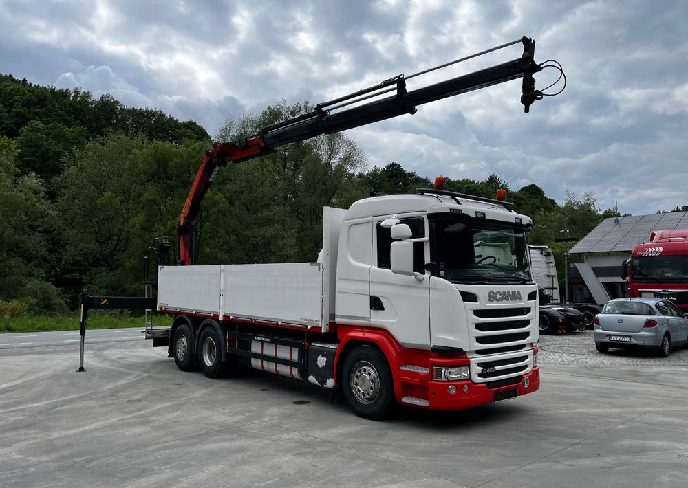 Scania G450 // 6x2// Skrzynia 6.40x2.49 // HDS Palfinger // Oś skrętna podnoszona // liising Scania G450 // 6x2// Skrzynia 6.40x2.49 // HDS Palfinger // Oś skrętna podnoszona //: pilt 8 Scania G450 // 6x2// Skrzynia 6.40x2.49 // HDS Palfinger // Oś skrętna podnoszona // liising Scania G450 // 6x2// Skrzynia 6.40x2.49 // HDS Palfinger // Oś skrętna podnoszona //: pilt 8