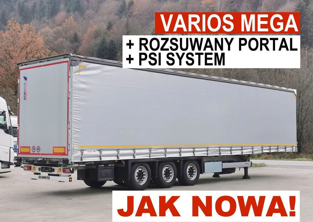 Schmitz Cargobull MEGA VARIOS + BDE - Tentpoolhaagis: pilt 1 Schmitz Cargobull MEGA VARIOS + BDE - Tentpoolhaagis: pilt 1