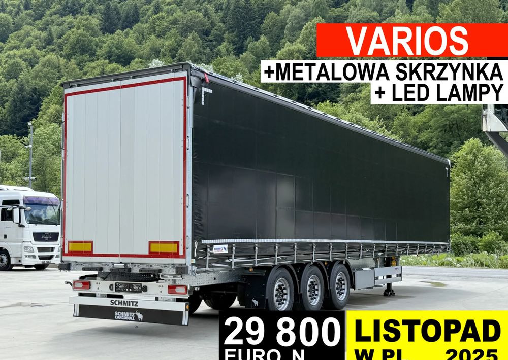 Schmitz Cargobull VARIOS + SKRZYNKA - Tentpoolhaagis: pilt 1 Schmitz Cargobull VARIOS + SKRZYNKA - Tentpoolhaagis: pilt 1