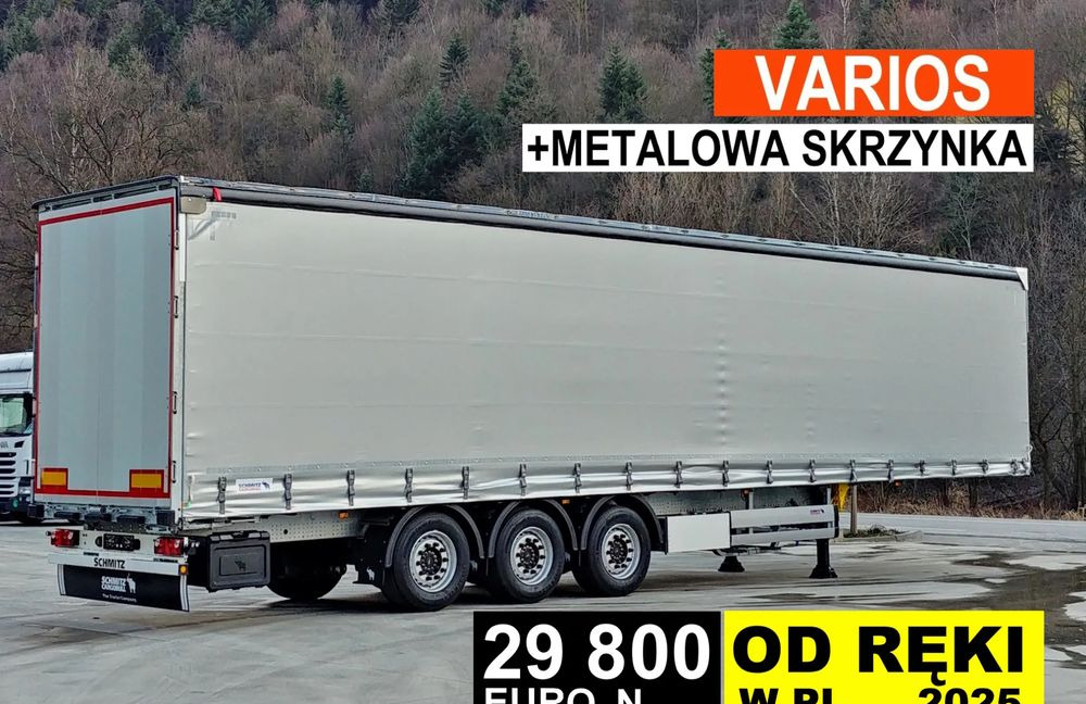 Schmitz Cargobull VARIOS + SKRZYNKA - Tentpoolhaagis: pilt 1 Schmitz Cargobull VARIOS + SKRZYNKA - Tentpoolhaagis: pilt 1