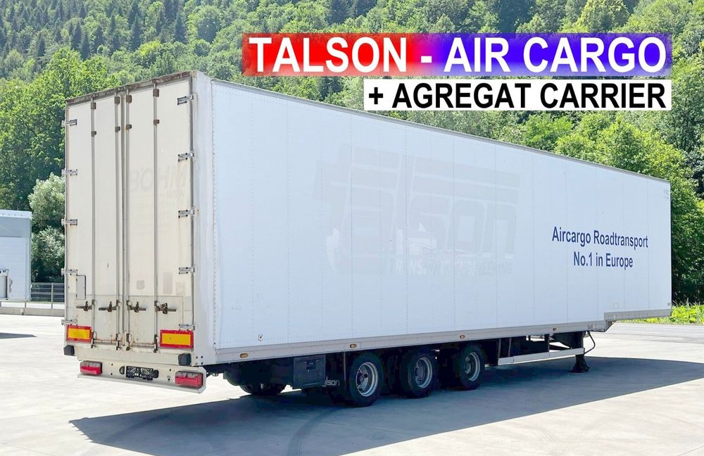 Talson Chłodnia Air Cargo // Carrier Maxima // 2006 Rok // Rolki // Przesyłki lotnicze // - Külmutiga poolhaagis: pilt 1 Talson Chłodnia Air Cargo // Carrier Maxima // 2006 Rok // Rolki // Przesyłki lotnicze // - Külmutiga poolhaagis: pilt 1