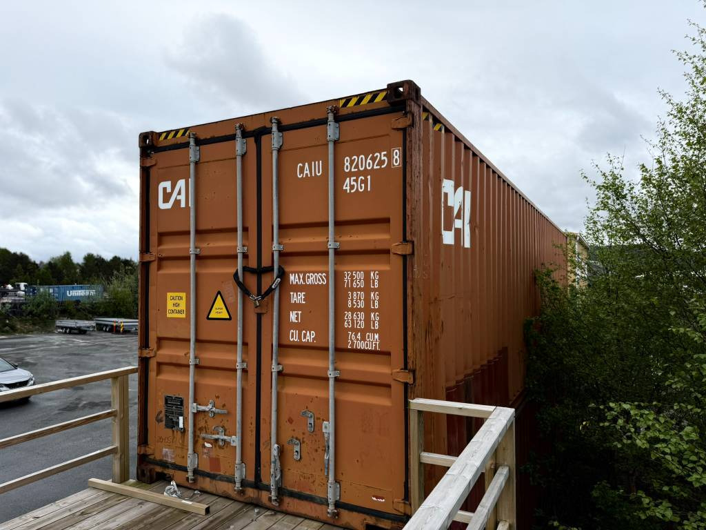 Annet 40' High Cube Container 76,4 m³ - Merekonteiner: pilt 1 Annet 40' High Cube Container 76,4 m³ - Merekonteiner: pilt 1