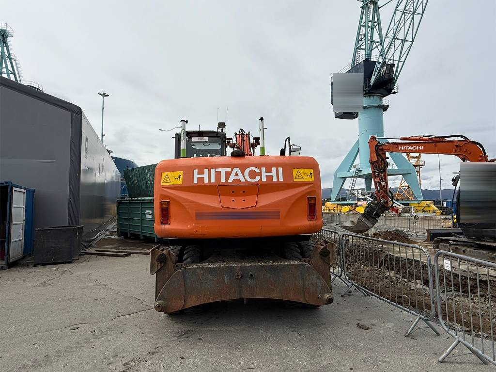 Ratastel ekskavaator Hitachi ZX 140 W-3: pilt 9
