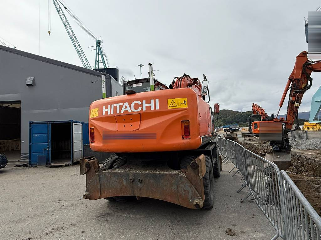 Ratastel ekskavaator Hitachi ZX 140 W-3: pilt 10