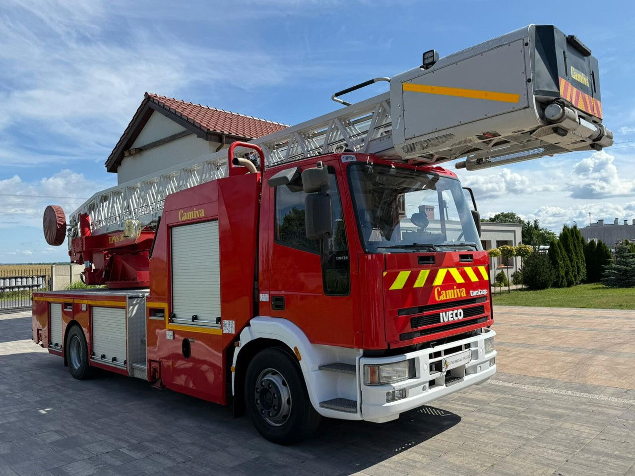 Iveco EuroCargo 130 130E24 Drabina strażacka Camiva Epas 30 - Tuletõrjeauto: pilt 4 Iveco EuroCargo 130 130E24 Drabina strażacka Camiva Epas 30 - Tuletõrjeauto: pilt 4