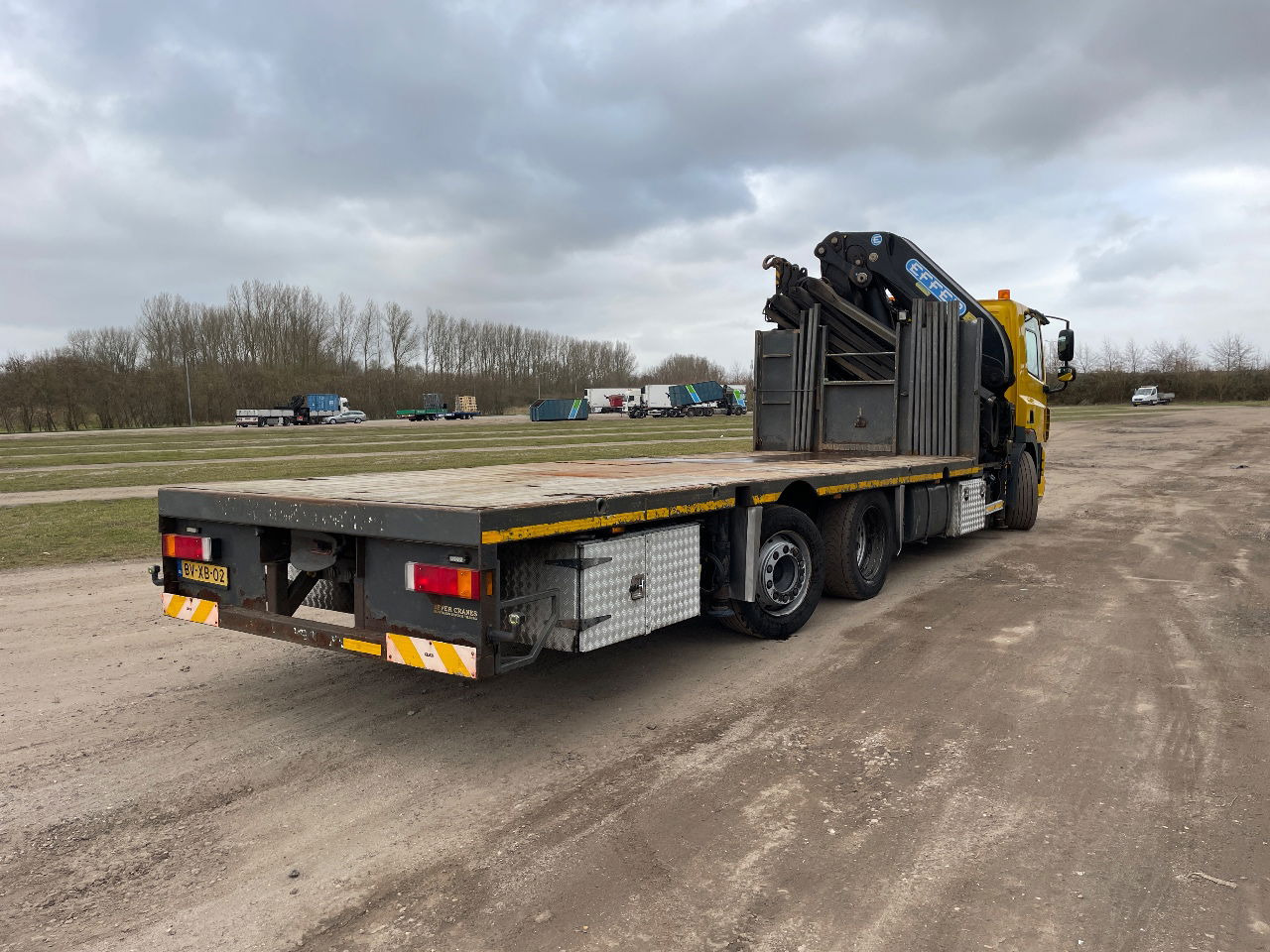 DAF 85.410 Met Effer 470 6s laadkraan ladekran loadercrane crane palfinger hiab fassi - Kraanaga veoauto: pilt 4 DAF 85.410 Met Effer 470 6s laadkraan ladekran loadercrane crane palfinger hiab fassi - Kraanaga veoauto: pilt 4
