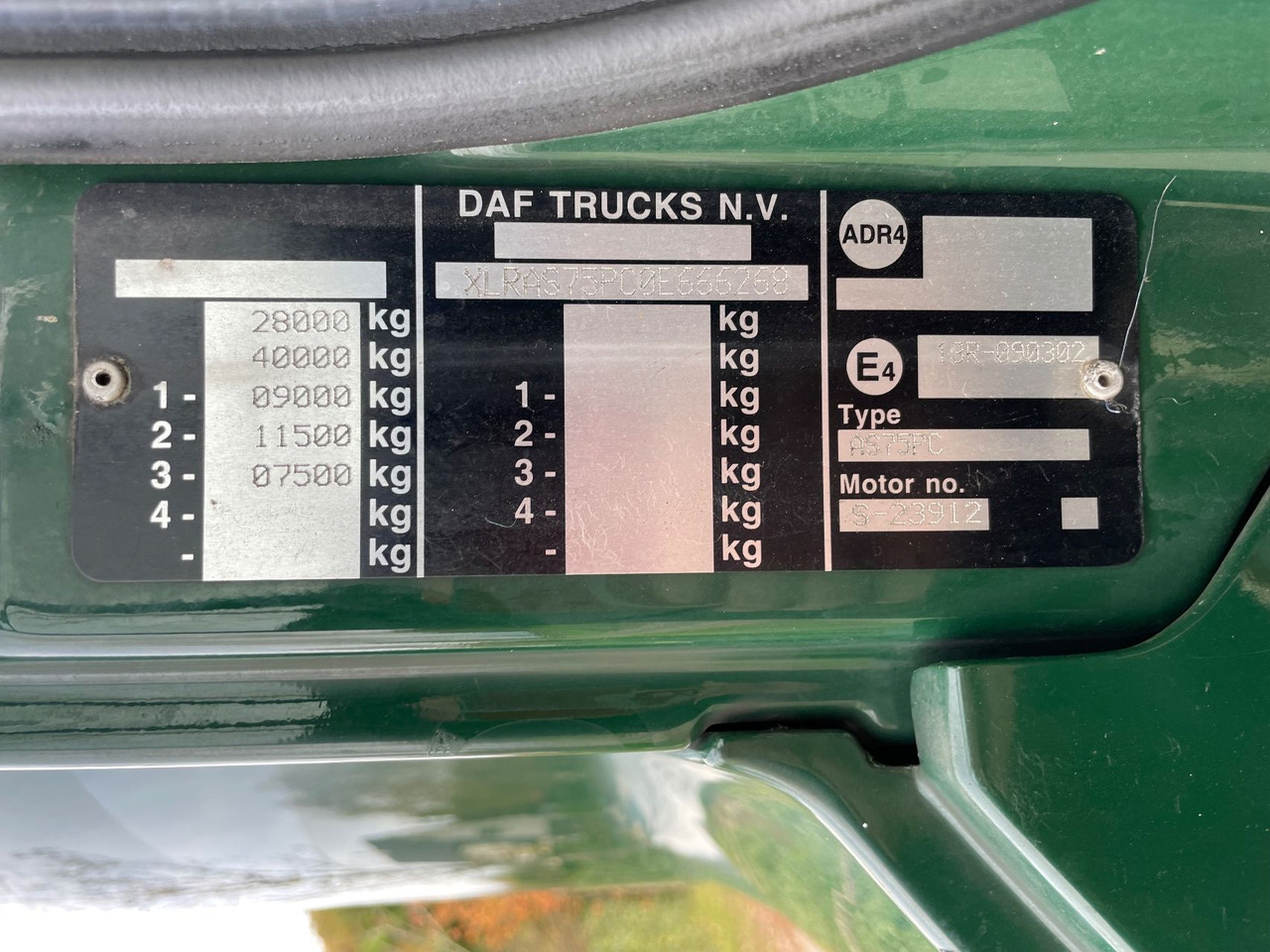 Madelveok/ Platvormveok, Kraanaga veoauto DAF CF 75.310 With Palfinger PK20002 crane: pilt 13 Madelveok/ Platvormveok, Kraanaga veoauto DAF CF 75.310 With Palfinger PK20002 crane: pilt 13