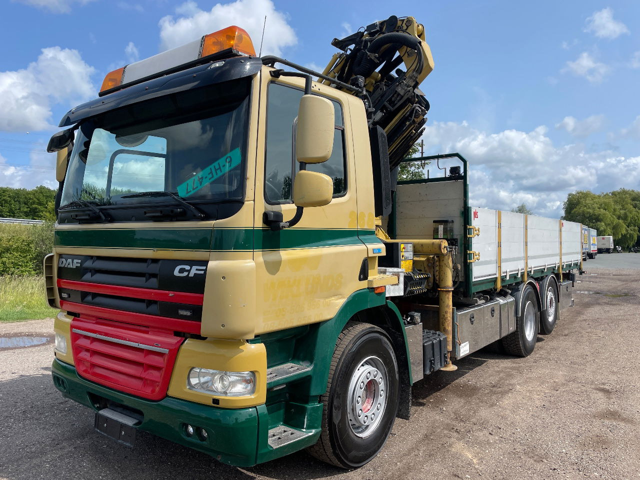 DAF CF 85.360 CF with Palfinger PK26002 with jib crane - Kraanaga veoauto: pilt 2 DAF CF 85.360 CF with Palfinger PK26002 with jib crane - Kraanaga veoauto: pilt 2