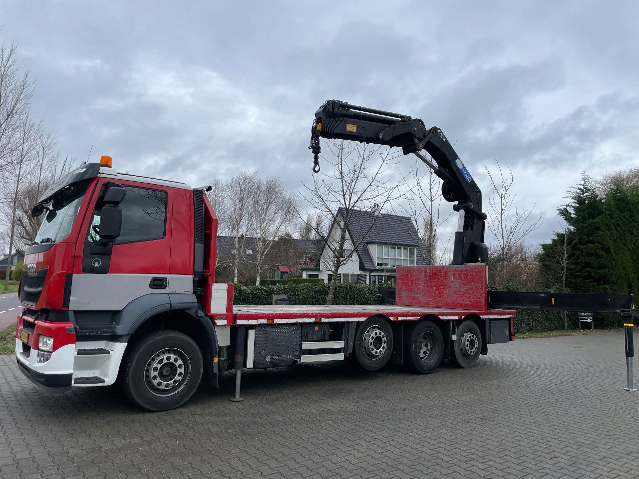 Kraanaga veoauto Iveco Stralis 360 with HMF 4020 K5 crane: pilt 10 Kraanaga veoauto Iveco Stralis 360 with HMF 4020 K5 crane: pilt 10