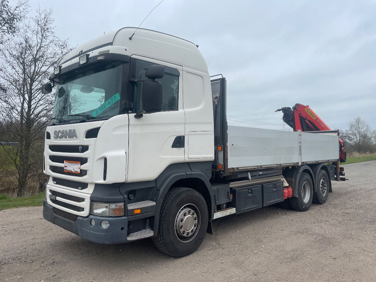 Scania R480 with Palfinger PK 19.001 SLD crane - Madelveok/ Platvormveok: pilt 1 Scania R480 with Palfinger PK 19.001 SLD crane - Madelveok/ Platvormveok: pilt 1