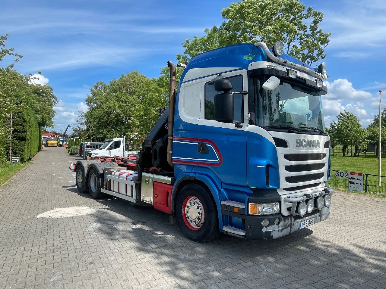 Scania R480 with hiab hookloader and hiab 262 EP5 with remote crane 2019 - Konteinerveduk/ Tõstukiga veoauto, Kraanaga veoauto: pilt 4 Scania R480 with hiab hookloader and hiab 262 EP5 with remote crane 2019 - Konteinerveduk/ Tõstukiga veoauto, Kraanaga veoauto: pilt 4
