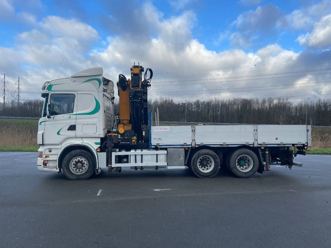 Scania R580 V8 Effer 370 crane with jib and winch - Kraanaga veoauto: pilt 3 Scania R580 V8 Effer 370 crane with jib and winch - Kraanaga veoauto: pilt 3