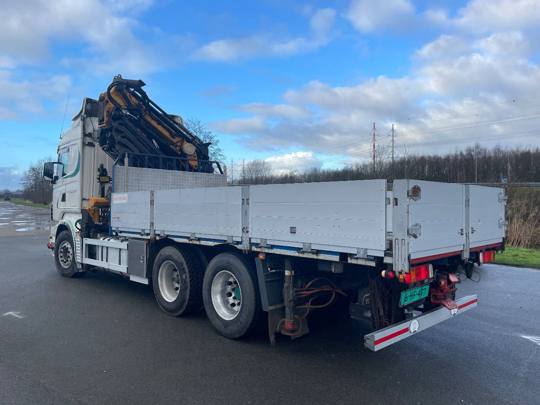 Scania R580 V8 Effer 370 crane with jib and winch - Kraanaga veoauto: pilt 4 Scania R580 V8 Effer 370 crane with jib and winch - Kraanaga veoauto: pilt 4