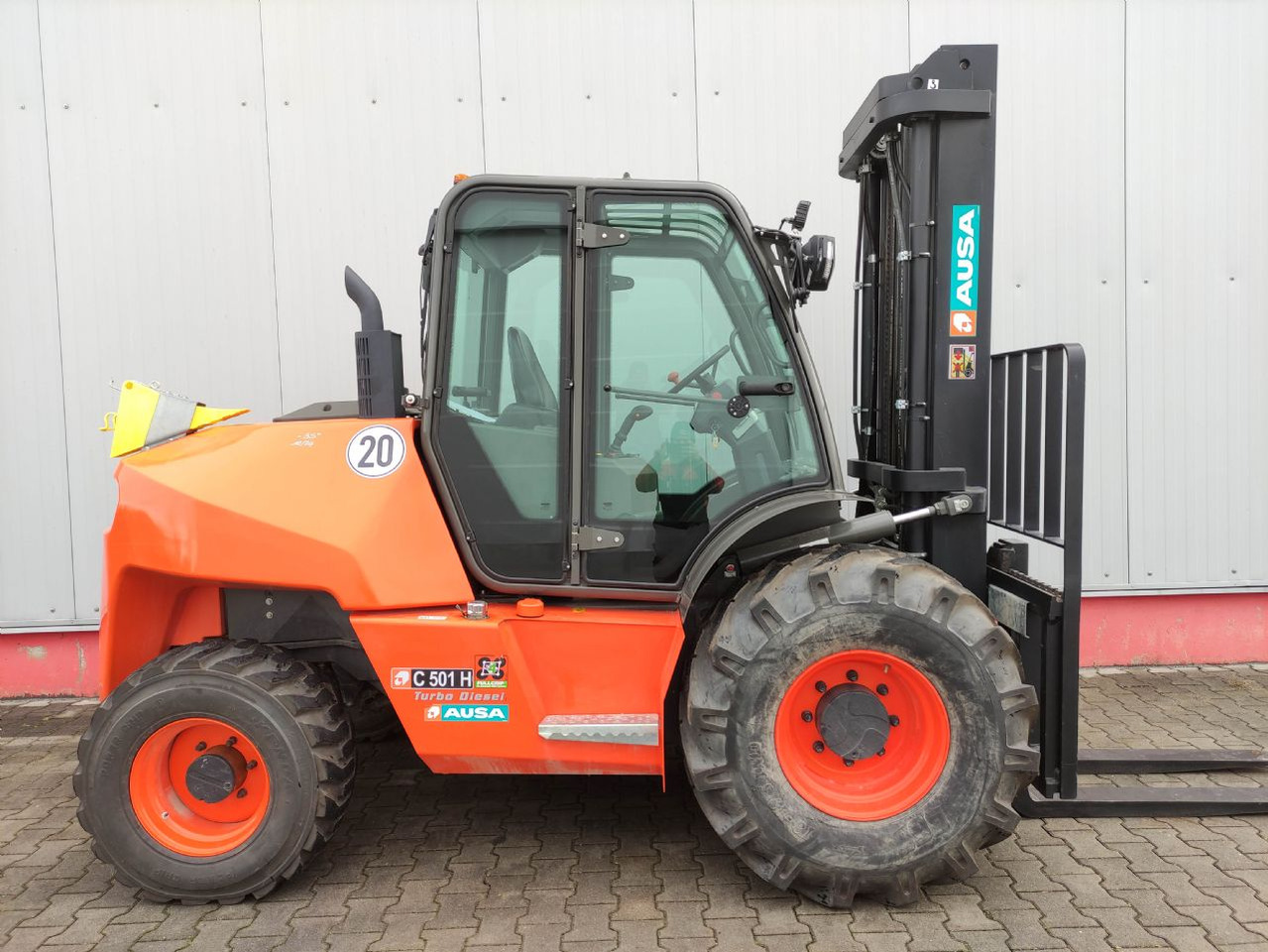 Ausa C 501 HX 4 - Ebatasasel maastikul kohanduv kahveltõstuk: pilt 3 Ausa C 501 HX 4 - Ebatasasel maastikul kohanduv kahveltõstuk: pilt 3