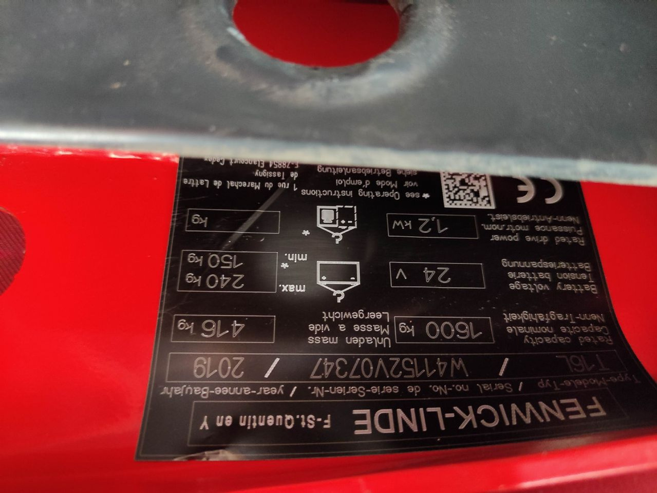 Linde T16L-1152 - Kaubaaluste tõstuk: pilt 5 Linde T16L-1152 - Kaubaaluste tõstuk: pilt 5