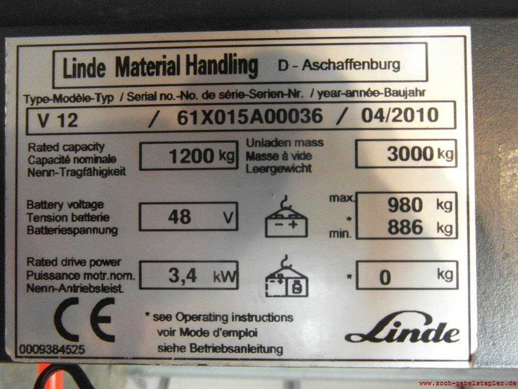 Tellimusekoostur Linde V12: pilt 8
