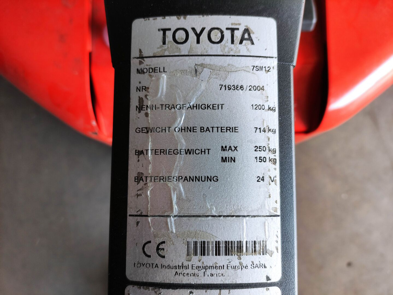 Toyota 7SM12 - Virnastaja: pilt 5 Toyota 7SM12 - Virnastaja: pilt 5
