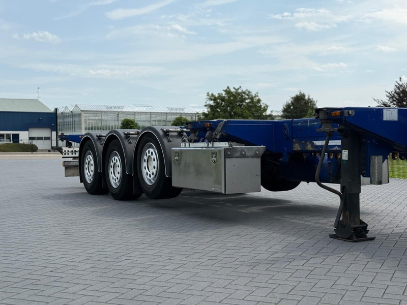 D-Tec FLEXITRAILER GESCOPEERD, 20-40 FT, MULTI UITSCHUIFBAAR, 1 LIFTAS. - Konteinerveduk/ Tõstukiga poolhaagis: pilt 3 D-Tec FLEXITRAILER GESCOPEERD, 20-40 FT, MULTI UITSCHUIFBAAR, 1 LIFTAS. - Konteinerveduk/ Tõstukiga poolhaagis: pilt 3