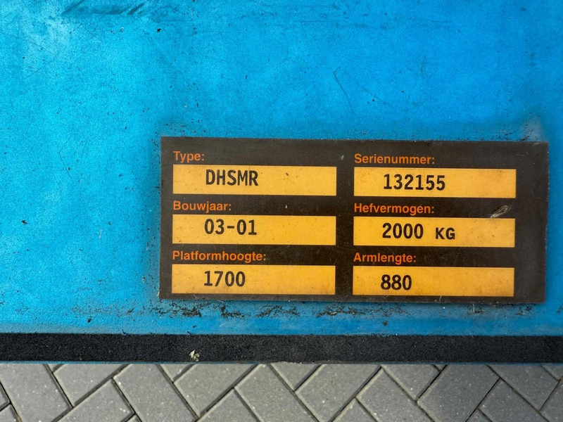 Furgoonpoolhaagis Floor FLO 12 202A 2 ASSEN, LAADKLEP.: pilt 15