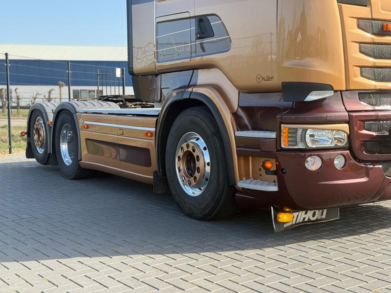 Scania R730 V8 V8, SHOWTRUCK VOLLUCHT, RETARDER, HYDRAULIEK, BOOGIE, ALU WIELEN, LEER. - Sadulveok: pilt 5 Scania R730 V8 V8, SHOWTRUCK VOLLUCHT, RETARDER, HYDRAULIEK, BOOGIE, ALU WIELEN, LEER. - Sadulveok: pilt 5